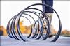 Loop bike rack