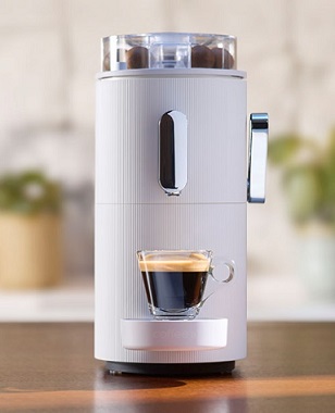 Coffee preparation I CoffeeB Globe coffee machine 